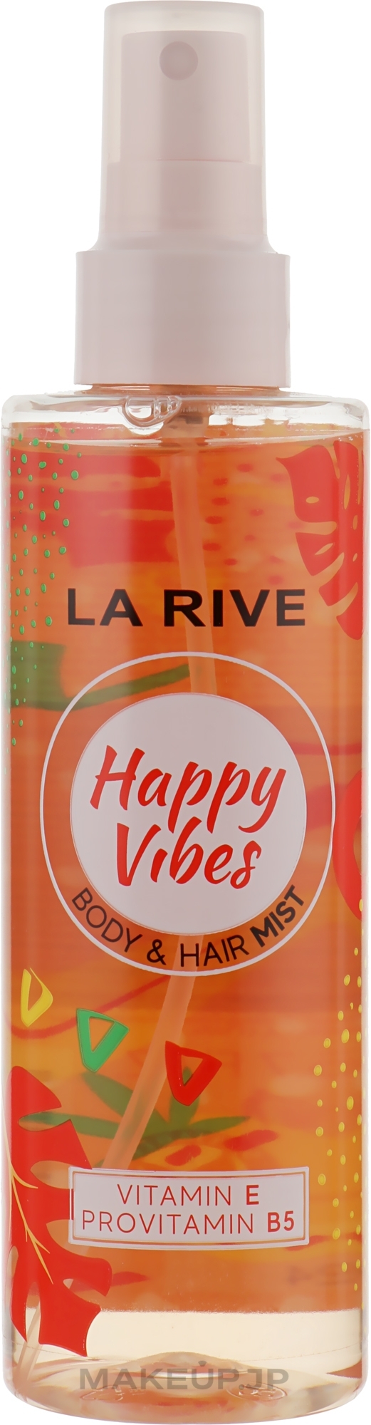 Happy Vibes Perfumed Hair & Body Spray - La Rive Body & Hair Mist — photo 200 ml