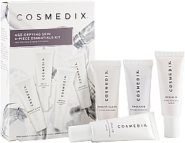 Fragrances, Perfumes, Cosmetics Set - Cosmedix Age Defying Skin 4-Piece Essentials Kit (f/cleanser/15ml + f/ser/15ml + f/ser/15ml + f/cr/15ml)