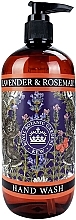 Fragrances, Perfumes, Cosmetics Liquid Hand Soap 'Lavender and Rosemary' - The English Soap Company Kew Gardens Lavender And Rosemary Hand Wash