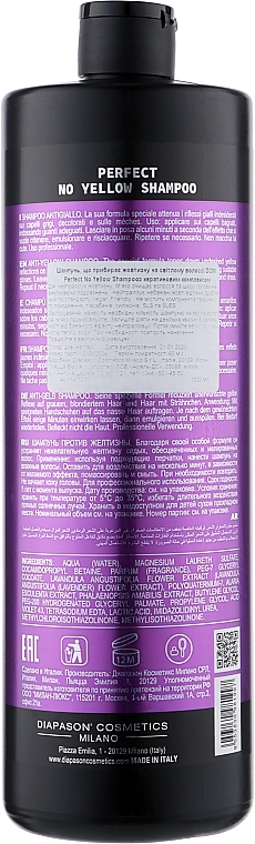 Anti-Yellow Shampoo - DCM Perfect No Yellow Shampoo — photo N2