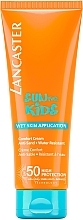 Fragrances, Perfumes, Cosmetics Kids Waterproof Sunscreen Body Cream - Lancaster Sun For Kids Comfort Cream Anti-Sand Water Resistant SPF50