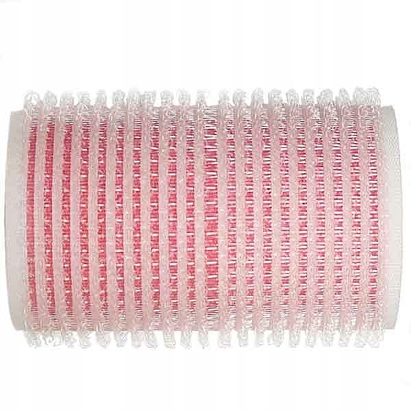 Foam Velcro Rollers, d36 mm, pink, 12 pcs - Xhair — photo N1