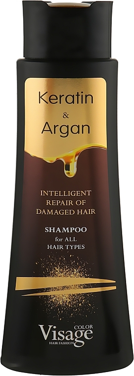 Keratin & Argan Oil Shampoo - Visage Keratin & Argan Shampoo — photo N3