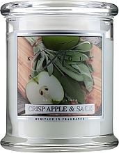 Fragrances, Perfumes, Cosmetics Scented Candle in Jar - Kringle Candle Crisp Apple and Sage