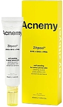 ニキビ ジェントル アシッドスクラブ - Acnemy Zitpeel AHA + BHA + PHA Soft Peeling For Acne-Prone Skin	 — photo N1