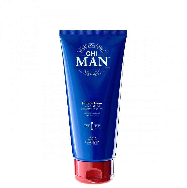 Hair Hold Gel - CHI Man In Fine Form Natural Hold Gel — photo N2