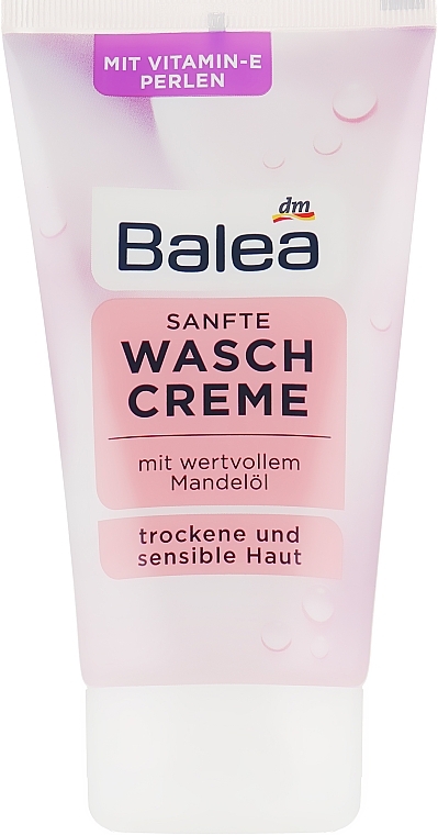 Face Cleansing Cream with Almond Oil - Balea Sanfte Waschcreme — photo N1