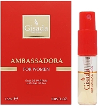 Fragrances, Perfumes, Cosmetics Gisada Ambassadora - Eau de Parfum (sample)