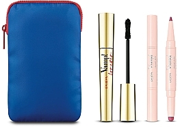 Fragrances, Perfumes, Cosmetics Pupa Vamp! Forever Mascara & Vamp! Creamy Duo (mask/9ml + lip/pencil/1g + bag) - Set
