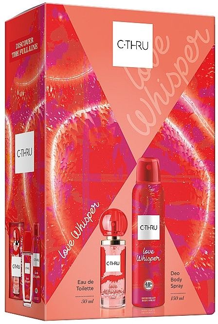 C-Thru Love Whisper - Set (edt/30ml + deo/150ml) — photo N1