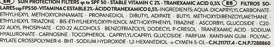 Sunscreen Depigmentant Fluid with Tranexamic Acid SPF 50 - Babe Laboratorios Sun Protection Super Fluid Depigment+ SPF50 — photo N3