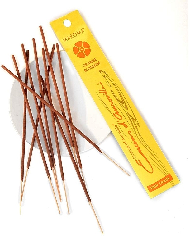 Orange Blossom Incense Sticks - Maroma Encens d'Auroville Stick Incense Orange Blossom — photo N4