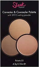 Corrector & Concealer Palette - Sleek MakeUP Corrector and Concealer Palette — photo N4