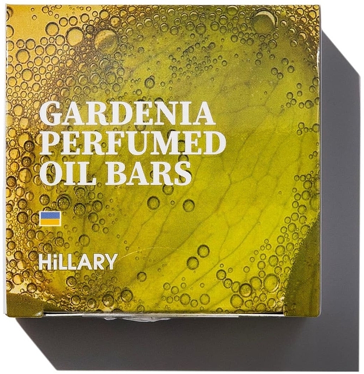 Solid Perfumed Body Oil - Hillary Perfumed Oil Bars Gardenia — photo N1