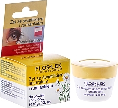 Fragrances, Perfumes, Cosmetics Lid and Under Anti-Aging Eye Gel with Eyebright and Chamomile - Floslek Lid And Under Eye Gel With Eyebright And Chamomile 