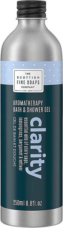 Bath and Shower Gel - Scottish Fine Soaps Aromatherapy Clarity Bath & Shower Gel — photo N1