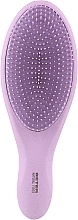 デタングリング ブラシ、パープル - Beter Deslia Detangling Brush Natural Fiber — photo N1