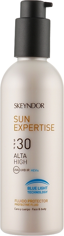 Protective Body Fluid SPF 30 - Skeyndor Sun Expertise Blue Light Fluid SPF30 — photo N2