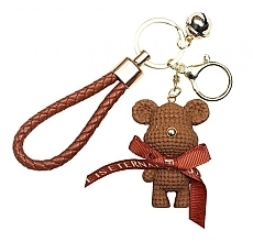 Keychain 'Sweet Bear', brown - Ecarla — photo N1
