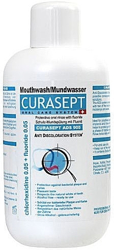 Chlorhexidine 0.05% Mouthwash - Curaprox Curasept + Fluor 0.05 — photo N1