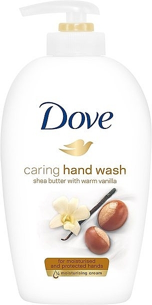 Liquid Cream Soap "Caring Hand" - Dove Caring Hand Wash — photo N3