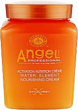 Nourishing & Repairing Cream Mask for Dry & Damaged Hair - Angel Professional Paris Water Element Nursing Cream — photo N2