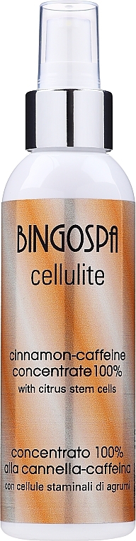 Cinnamon and Caffeine Concentrate with Citrus Stem Cells Extract - BingoSpa — photo N1