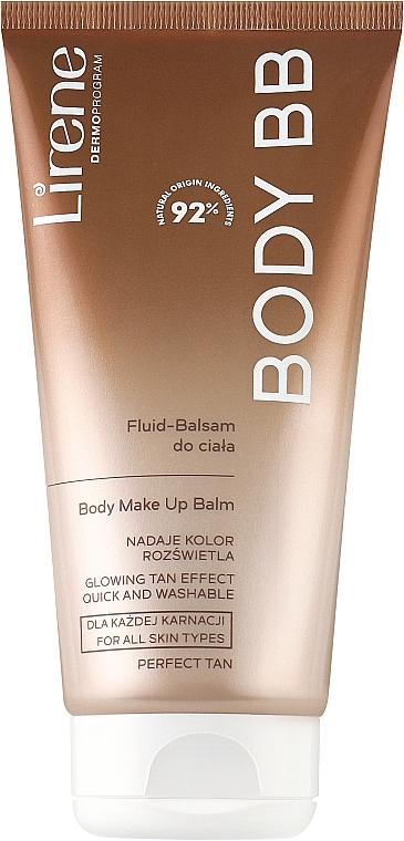 Body Lotion - Lirene Perfect Tan Fluid-Balsam — photo N4