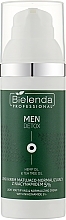 Fragrances, Perfumes, Cosmetics Face Cream with 3% Glycolic Acid - Bielenda Professional Men Detox
