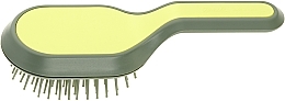 Fragrances, Perfumes, Cosmetics Hair Brush, light green - Janeke Bag Curvy Hairbrush