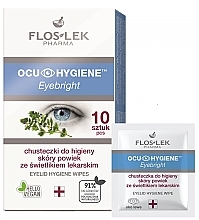 Eye Cleansing Wipes - Floslek Eyebright Eyelid Hygiene Wipes — photo N1