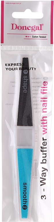 Nail Polisher, 1025, 14.5 cm, white - Donegal — photo N1