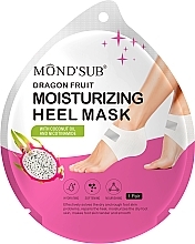 Fragrances, Perfumes, Cosmetics Moisturising Foot Mask - Mond'Sub Dragon Fruit Moisturizing Heel Mask