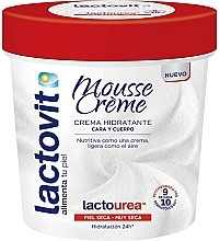 Fragrances, Perfumes, Cosmetics Urea Body Cream Mousse - Lactovit Lactourea Mousse Creme