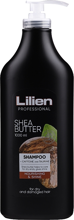 Shampoo for Dry & Damaged Hair - Lilien Shea Butter Shampoo — photo N8