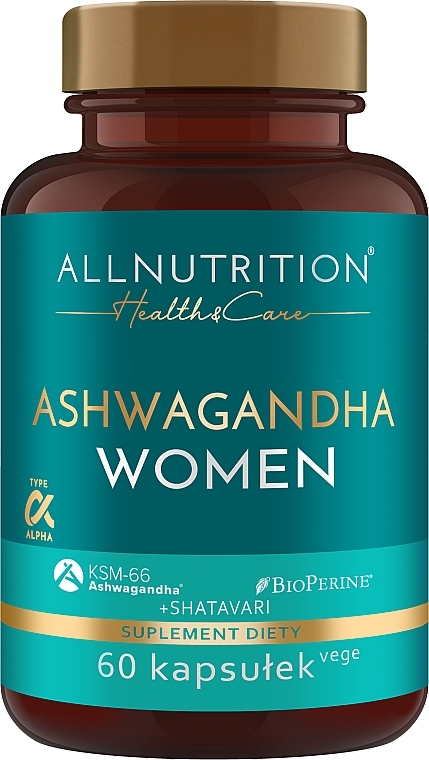 Ashwagandha Women Dietary Supplement - Allnutrition Health Care Ashwagandha Women — photo N1