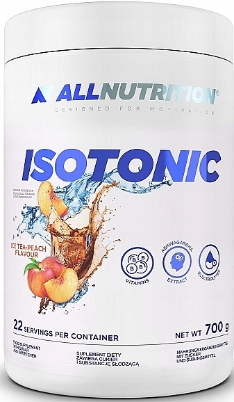 Dietary Supplement 'Isotonic. Peach tea' - Allnutrition Isotonic Ice Tea Peach — photo N1