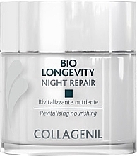 Fragrances, Perfumes, Cosmetics Night Face Cream - Collagenil Bio Longevity Night Repair