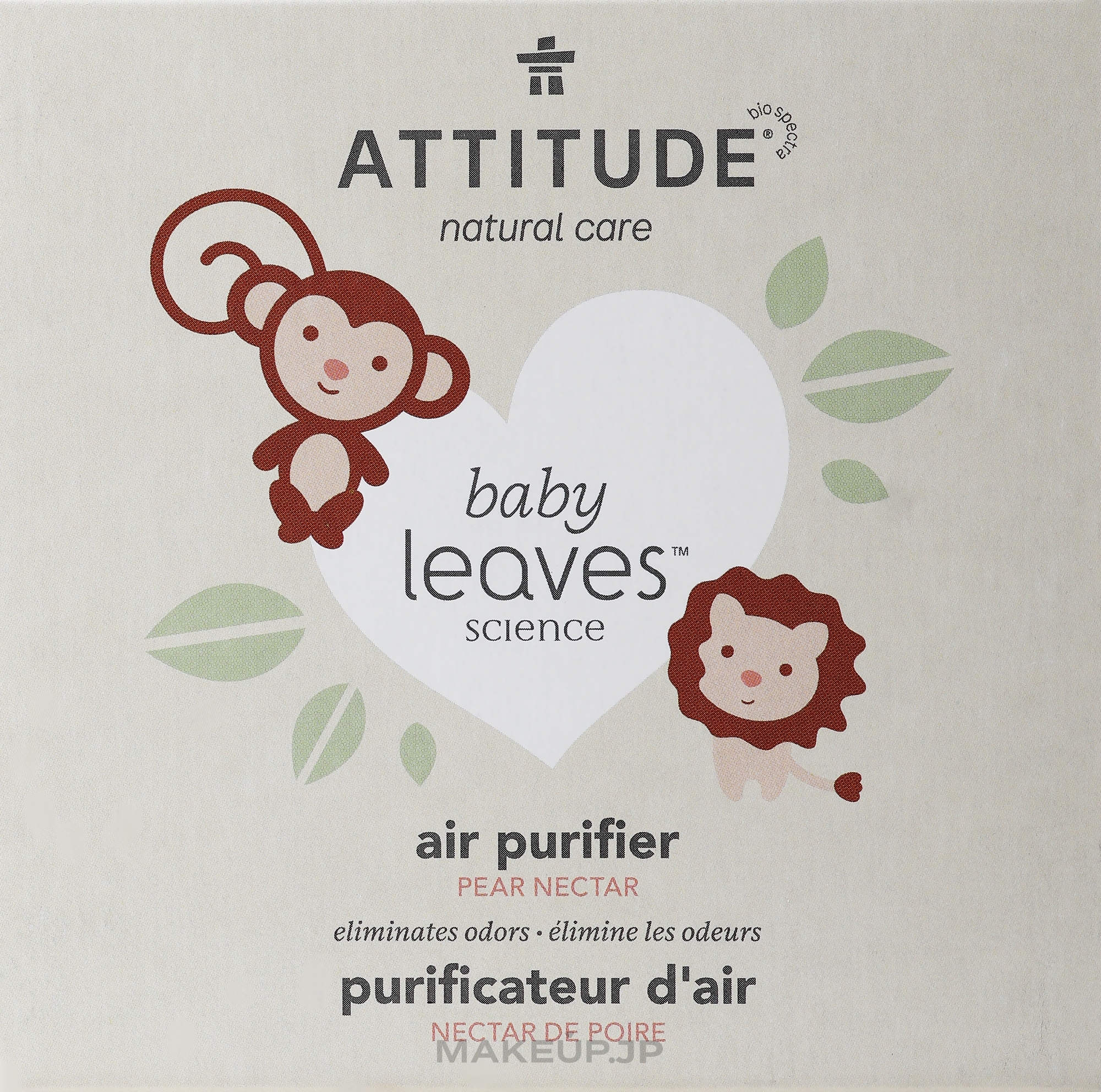 Air Purifier 'Pear Nectar' - Attitude Natural Air Purifier Pear Nectar Hypoallergenic — photo 227 g