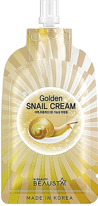 Regenerating Snail Face Cream - Beausta Golden Snail Cream — photo N5