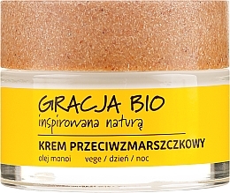 GIFT Anti-Wrinkle Monoi Face Cream - Gracja Bio Face Cream — photo N2