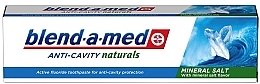 Fragrances, Perfumes, Cosmetics Anti-Caries Toothpaste - Blend-a-Med Anti-Cavity Naturals Mineral Salt