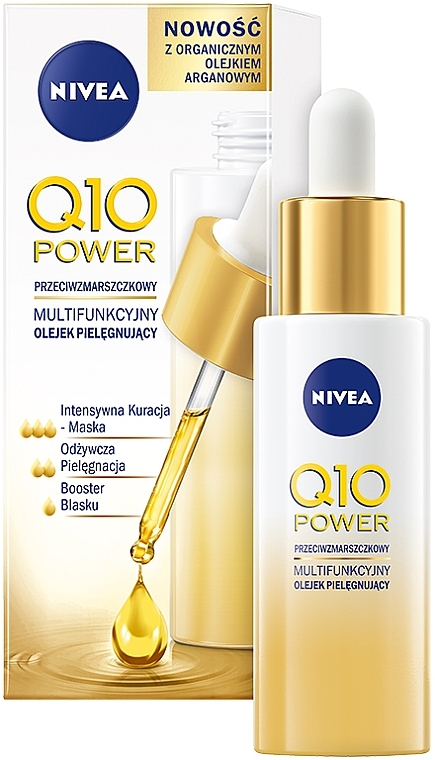Multifunctional Anti-Wrinkle Oil - Nivea Visage Q10 Power Extra — photo N3