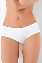 Fragrances, Perfumes, Cosmetics Seamless Boyshort Panties, laser cut, white - Moraj