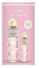 Fragrances, Perfumes, Cosmetics Saphir Parfums Vida De Saphir - Set (edp/200 ml + edp/30 ml)