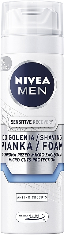 Shaving Foam "Recovery" - NIVEA MEN Sensitive Recovery Foam — photo N1
