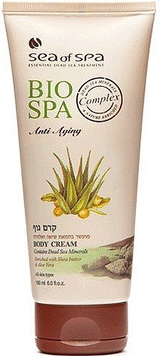 Body Cream with Shea Butter & Aloe Vera - Sea Of Spa Bio Spa Anti Aging Body Cream with Shea Butter & Aloe Vera — photo N1