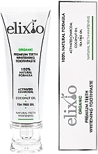 Fragrances, Perfumes, Cosmetics Whitening Toothpaste - Elixio Organic Premium Teeth Whitening Toothpaste