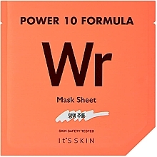 Fragrances, Perfumes, Cosmetics Facial Sheet Mask - It's Skin Power 10 Formula Wr Mask Sheet