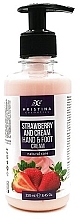 Fragrances, Perfumes, Cosmetics Strawberry & Cream Hand & Foot Cream - Hristina Cosmetics Hand & Foot Cream With Strawberry And Cream